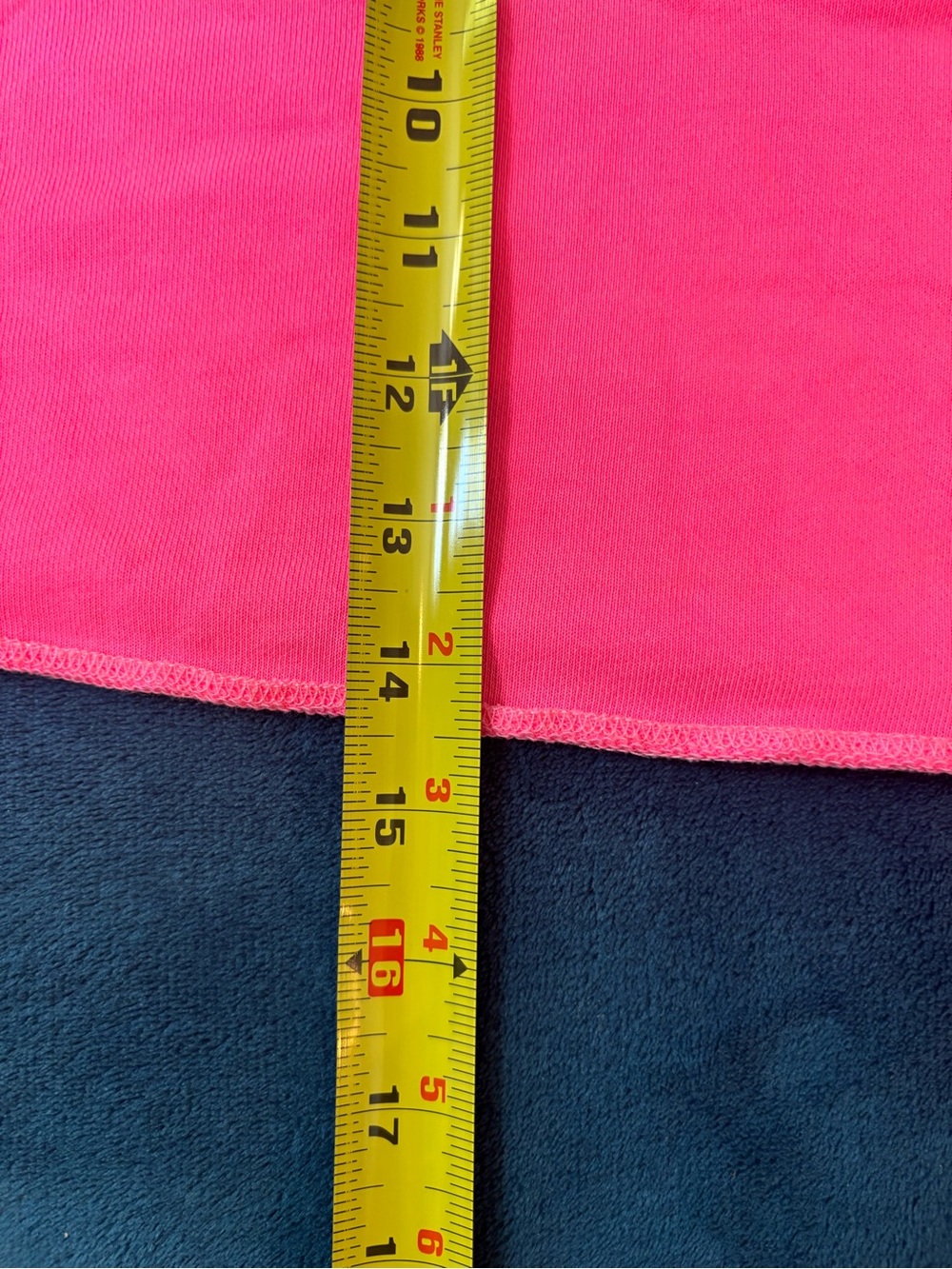Out From Under Neon Pink Cropped V-Neck Sweatshirt Top Size Small - Picture 5 of 8